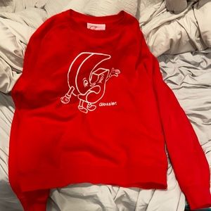 Limited edition glossier crew neck